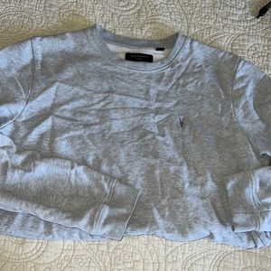 All Saints grey crewneck